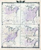 Statistics - United States Census Maps 1870, Illinois State Atlas 1876